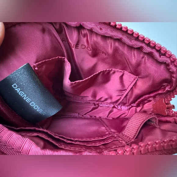 Dagne Dover x Sephora Neoprene Crossbody Bag – Burgundy / Deep Red - Picture 7 of 7
